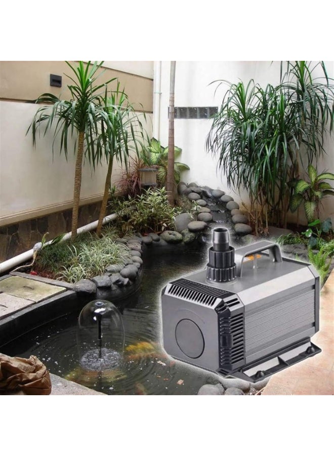 سان سان مضخة مياه غاطسة من صن صن، طراز HQB، سعة 5000/5500 لتر/ساعة، ارتفاع ضخ يصل إلى 5 أمتار، قدرة 150 واط، مضخة تصريف للبرك، نوافير الحدائق، أحواض السمك، مضخة غاطسة لأحواض السمك - Image 5